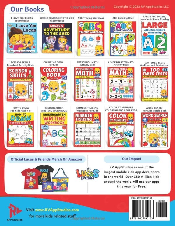 ABC Activity Book & Alphabet Letter Tracing: Fun Workbook To Color and Trace | Many Different ABC Activities To Learn & Practice | For Toddlers, Preschool and Kindergarten Kids Ages 3 - 5