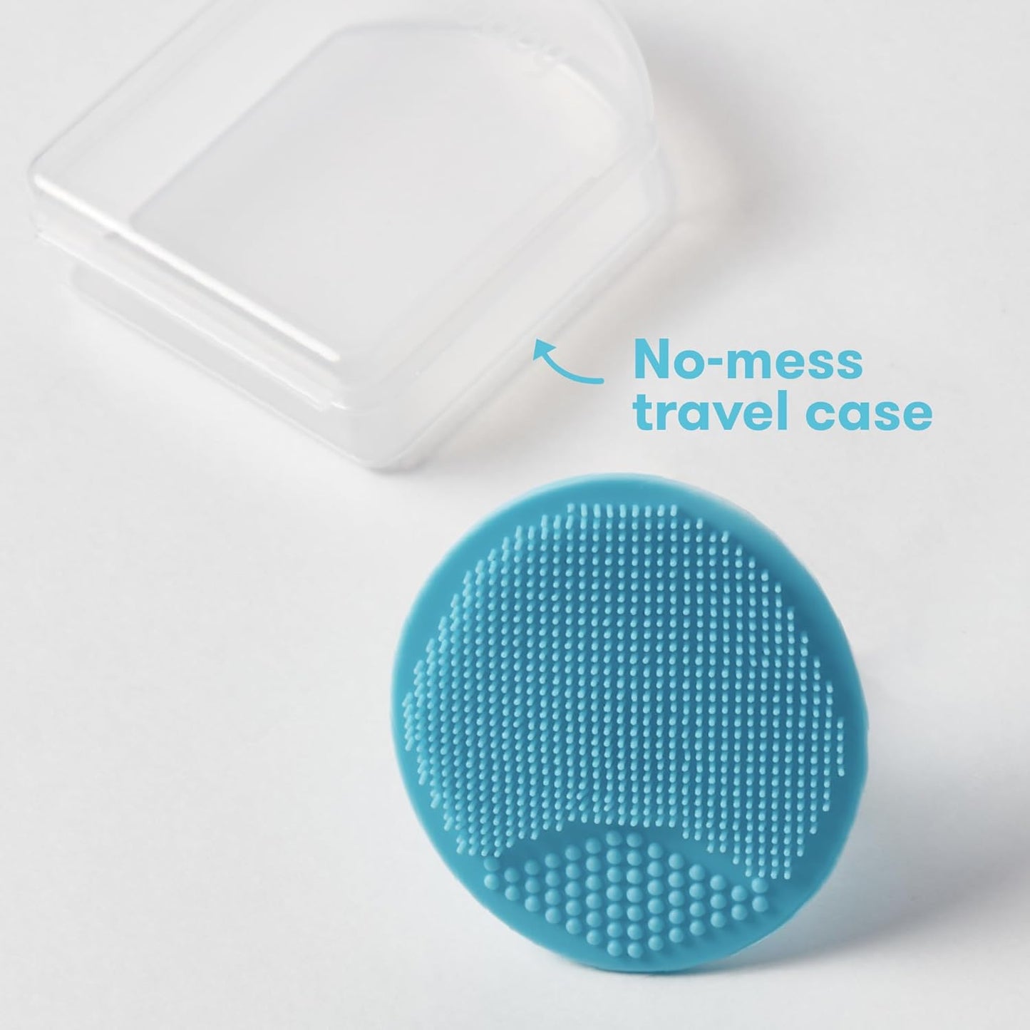 Premium Silicone Baby Bath Brush - Frida Baby DermaFrida SkinSoother (2-Pack) | Ideal for Dry Skin, Cradle Cap & Eczema