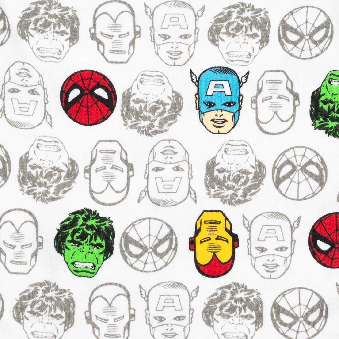 Best-Selling Marvel Boys' Pack - 5 Pieces Featuring Hulk, Spider-Man, Iron Man, & Captain America