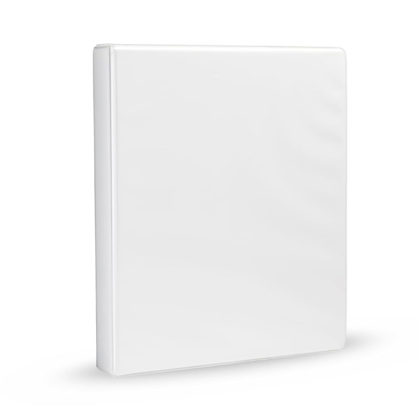 3-Ring Binder, 1-Inch, White, Pack of 1 - Improved title: