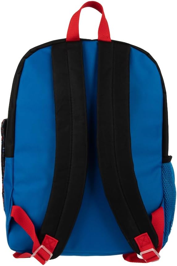 Marvel Spiderman Backpack Set: 5 or 6-Piece, Vibrant Multi-Color, Modern Design