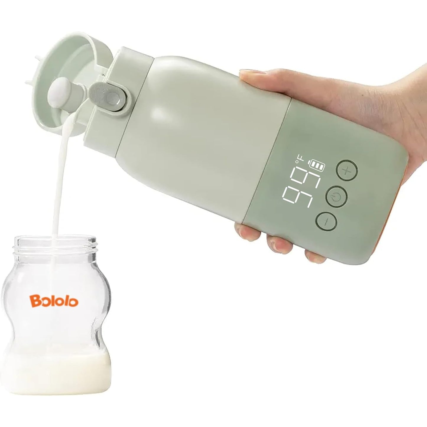 Best Portable Baby Bottle Warmer: Instant Milk Heat, 10 Oz Capacity, Quick Charge, Compatible with Breast Milk, Formula & Baby Vehicle Bottles