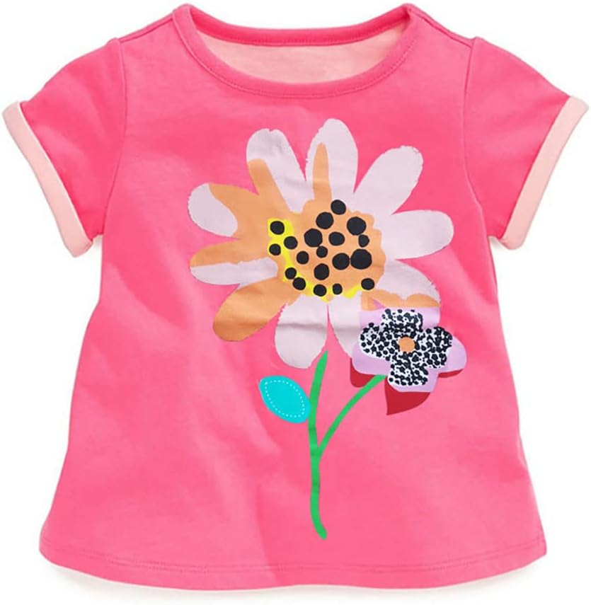 Graphic Short-Sleeve Tees for Girls & Boys: Round-Neck Shirts, Kids' Apparel, Multipacks