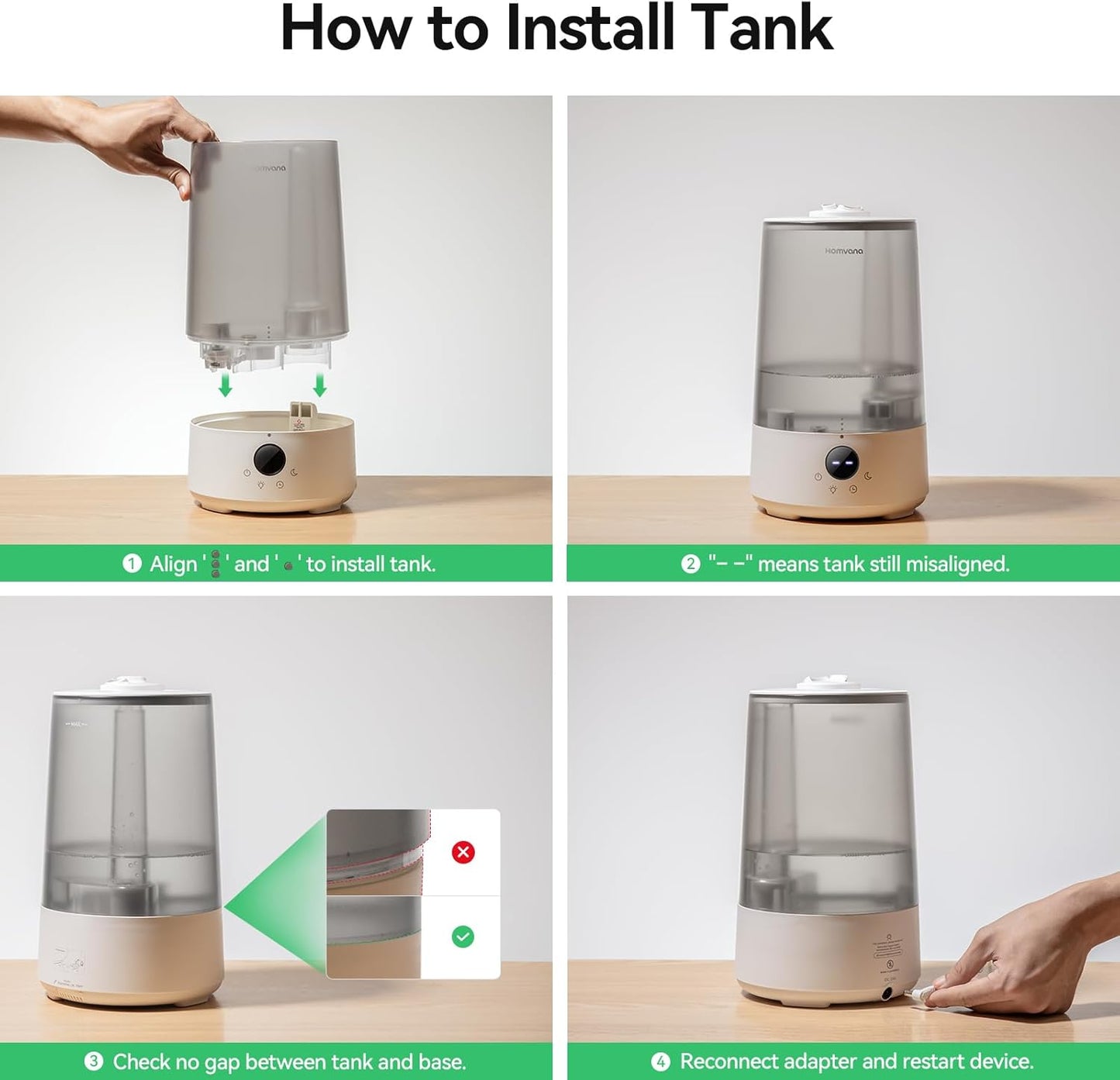 Premium 3.6L Cool Mist Humidifier: 34-Hour Run Time, Ultra-Quiet 16dB, Ideal for Baby Rooms & Aroma Therapy