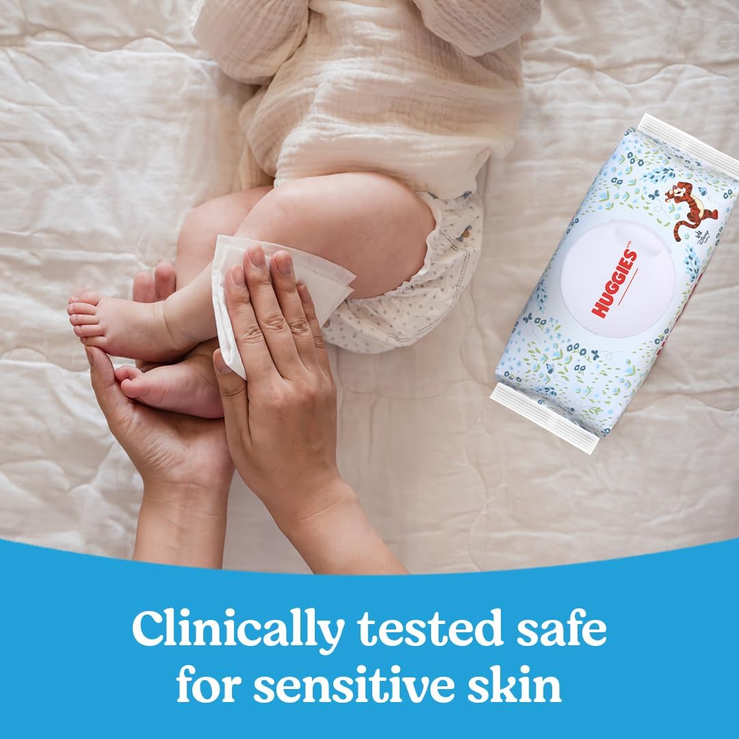 Best-Selling Huggies Natural Care Baby Wipes, 10 Freshness Sealed Packets (560 Total)