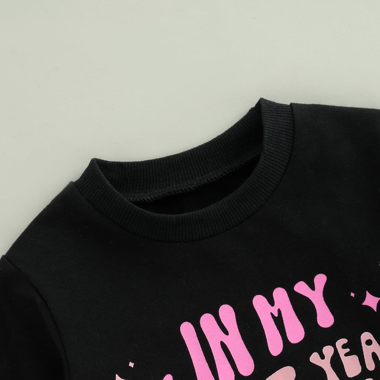 WZTYYDS Baby Girl First Birthday Outfit In My One Year Old Era Sweatshirt Fall Long Sleeve 1st Birthday Shirt Pants Set