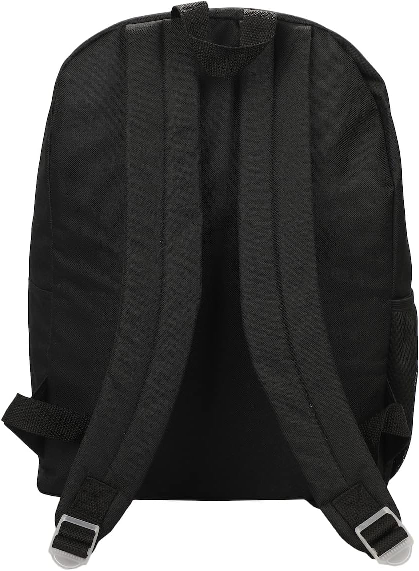 Minecraft 5-Piece Set: 16 Backpacks, Lunch Boxes, Utility Case, Rubber Keychain & Carabiner, Vibrant Designs, Contemporary Style.