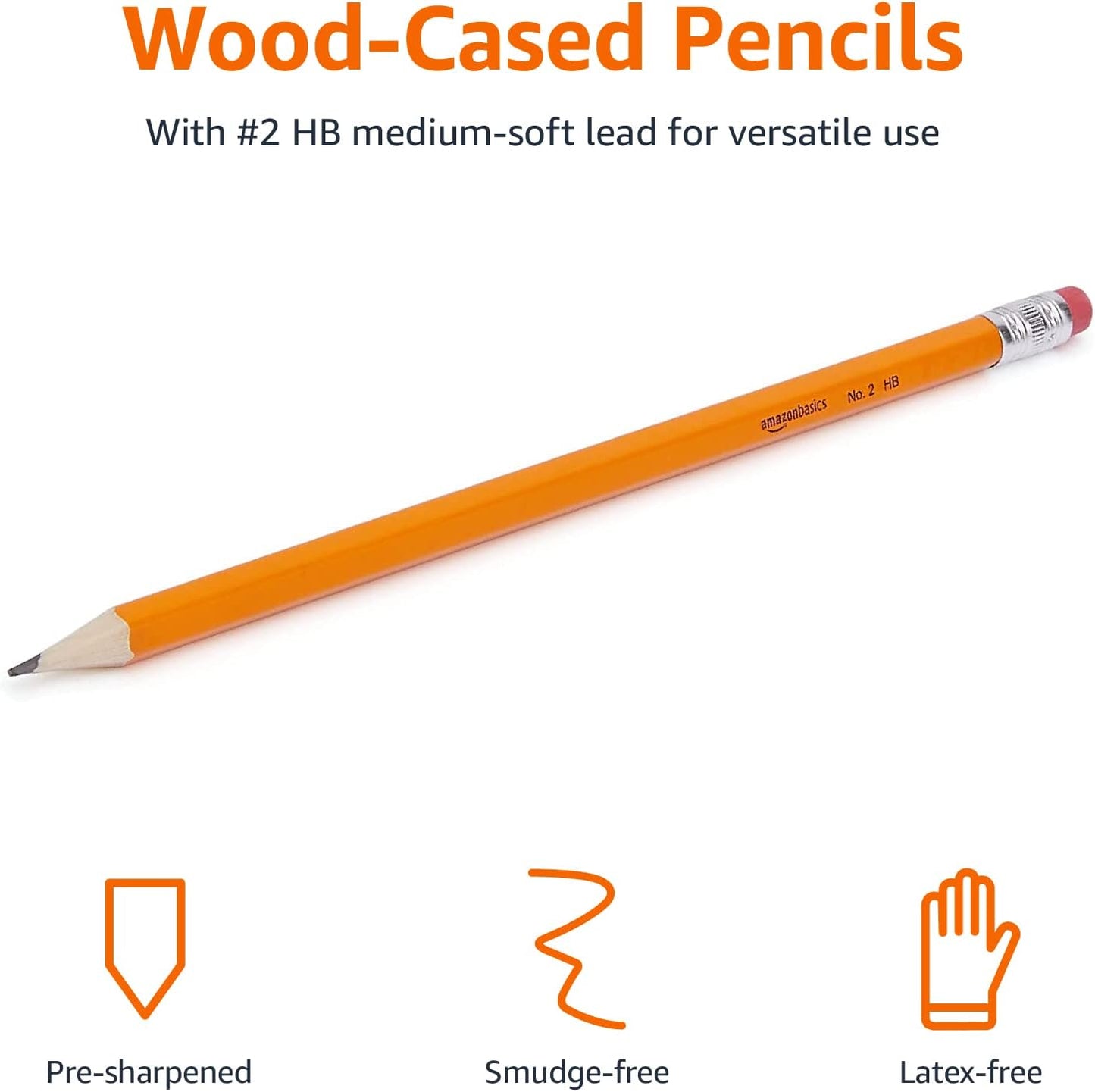 Amazon Basics Classroom Pencils