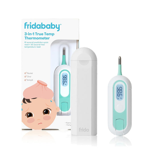 Digital 3-in-1 FridaBaby Thermometer: Accurate Fever Detection for Babies & Kids (Rectal, Axillary, Oral)