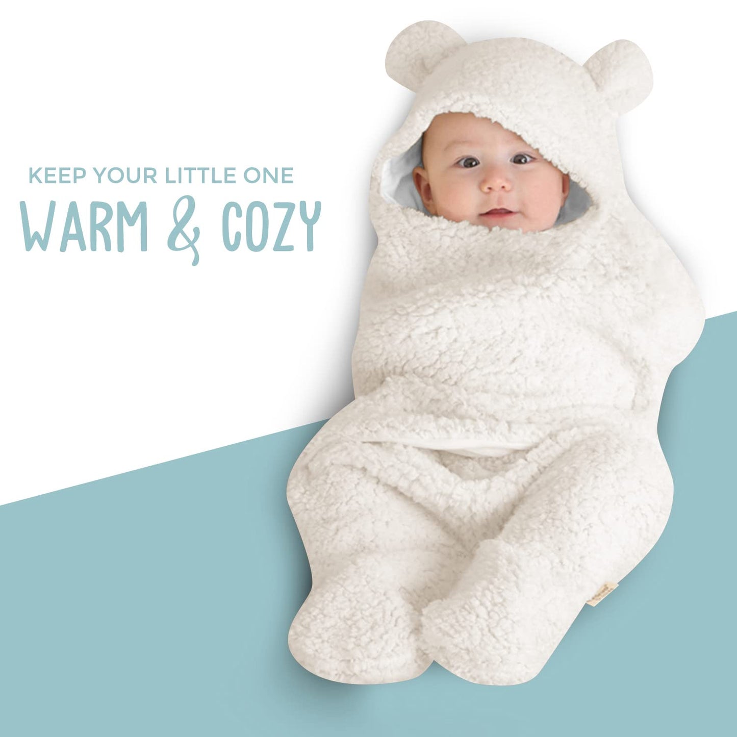 Best Seller: Premium Soft Baby Swaddle Wrap - Ideal for 0-6 Month Olds, Perfect Baby Shower Gift & Registry Must-Have