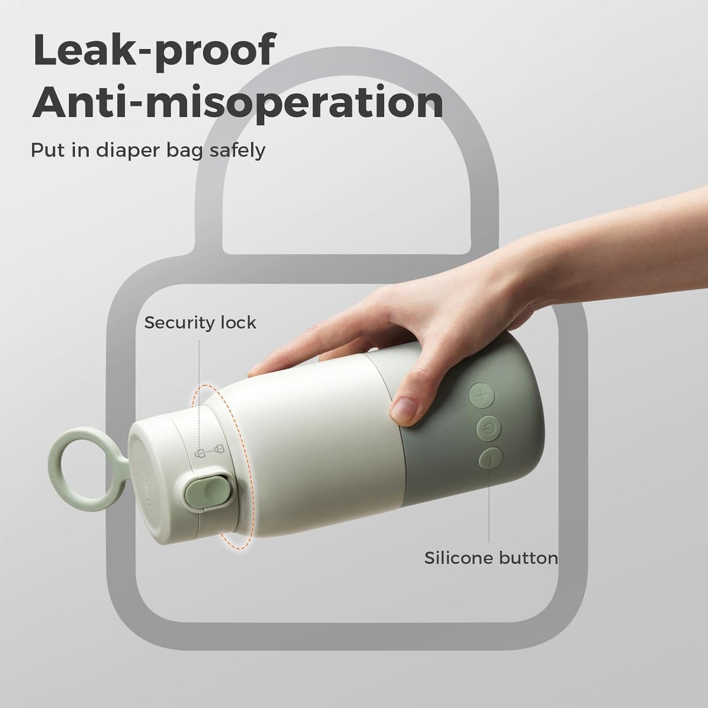 Best Portable Baby Bottle Warmer: Instant Milk Heat, 10 Oz Capacity, Quick Charge, Compatible with Breast Milk, Formula & Baby Vehicle Bottles