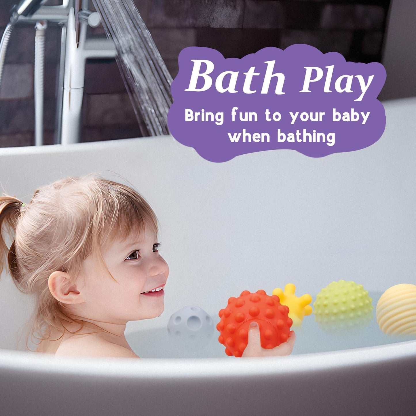 Best Montessori Toys for Babies: Soft Building Blocks, Ring Stacking Game, Sensory Playset (6-12 Months, Dentition-Safe)