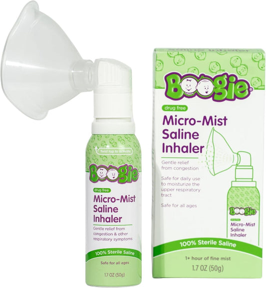 Pediatrician-Recommended Saline Micro-Mist Inhaler for Babies' Nasal Congestion Relief - Unscented, HSA/FSA Approved, 1.7 Oz (Single Pack)" 

*Compelling and specific, highlighting key features, benefits, and expert approval.*