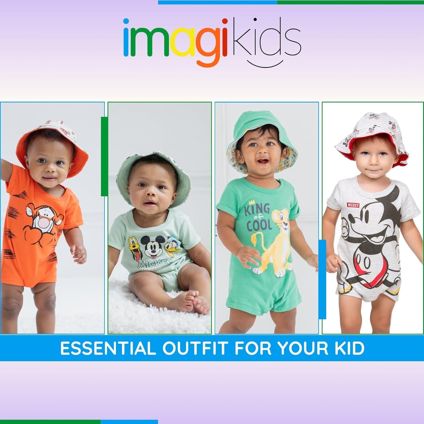 Disney Lion King Mickey Mouse Winnie the Pooh Jack Skellington Lilo & Stitch