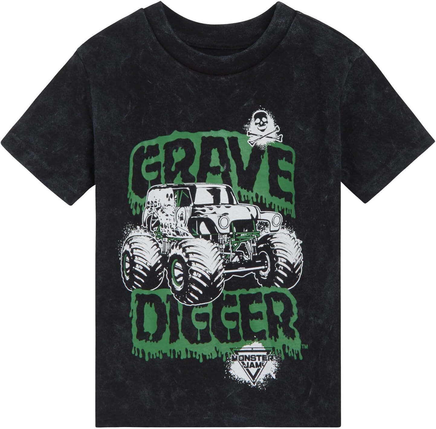 Monster Jam 3-Pack Kids' T-Shirts: Grave Digger, El Toro Loco, Monster Mutt