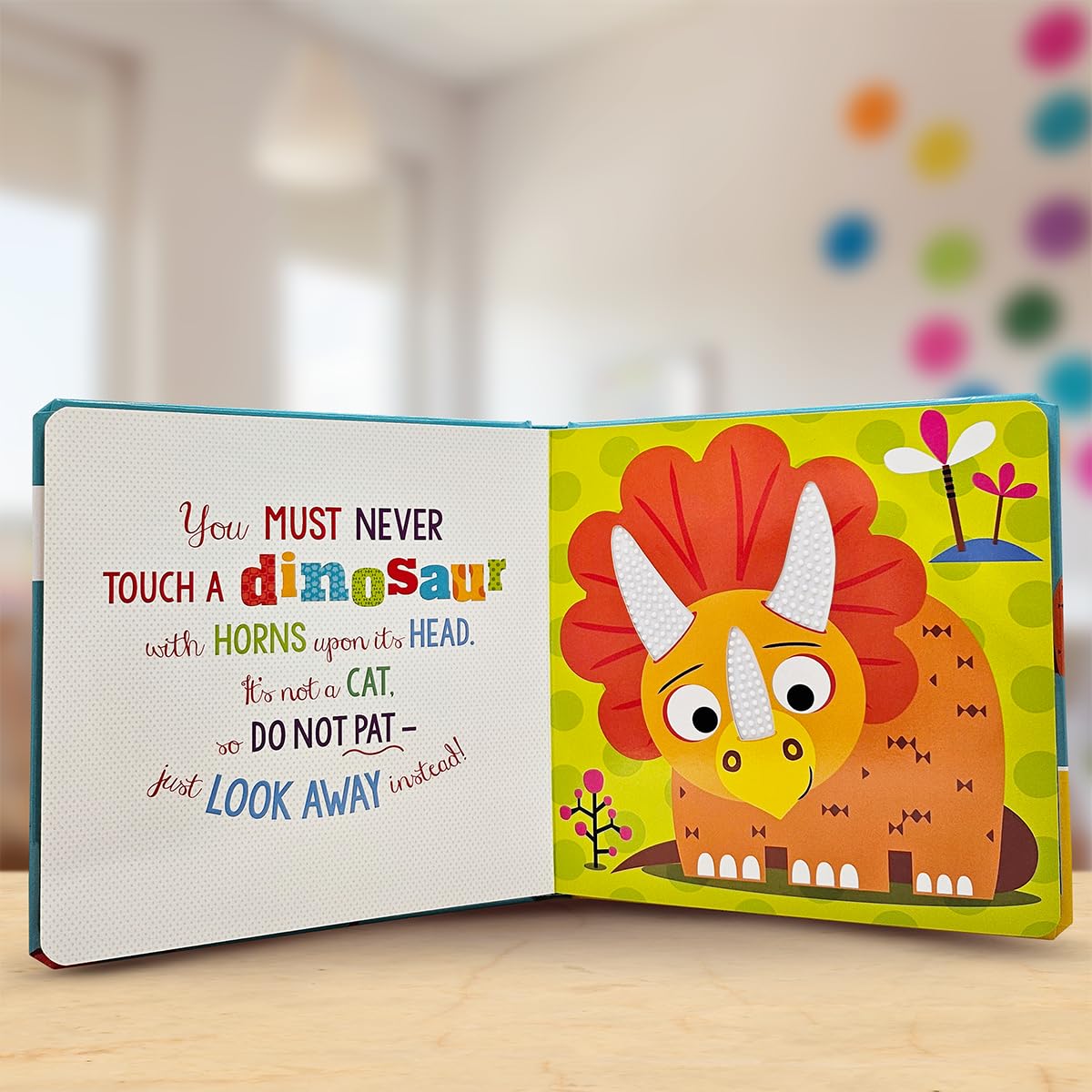 Never Touch a Dinosaur!