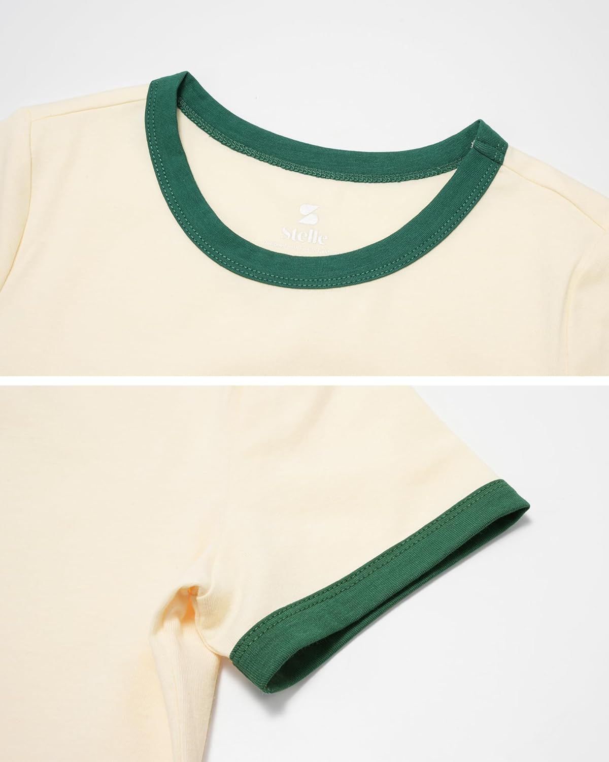 Stelle Girls Graphic Tees Short Sleeve Girls Shirts Cute Tops Crew Neck Casual Basic Summer T-Shirt for Kids Teen 4-15 Years