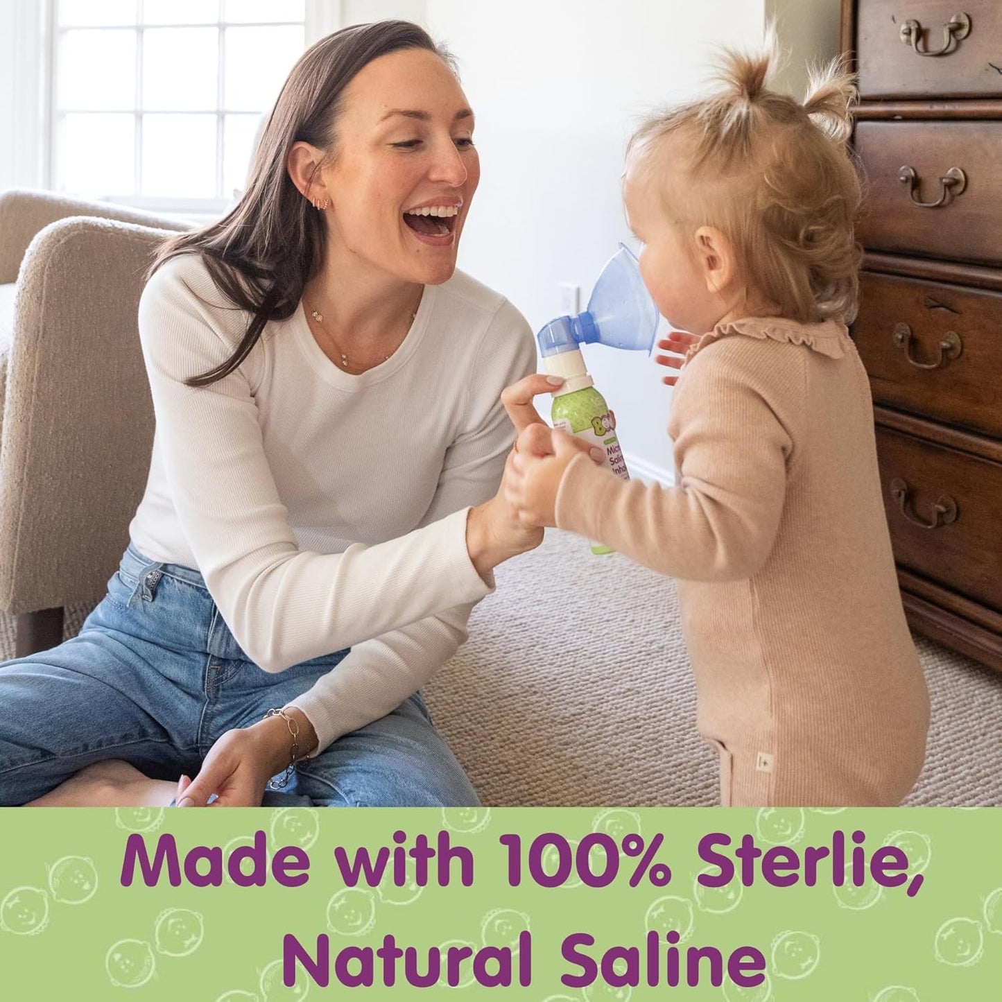 Pediatrician-Recommended Saline Micro-Mist Inhaler for Babies' Nasal Congestion Relief - Unscented, HSA/FSA Approved, 1.7 Oz (Single Pack)" 

*Compelling and specific, highlighting key features, benefits, and expert approval.*