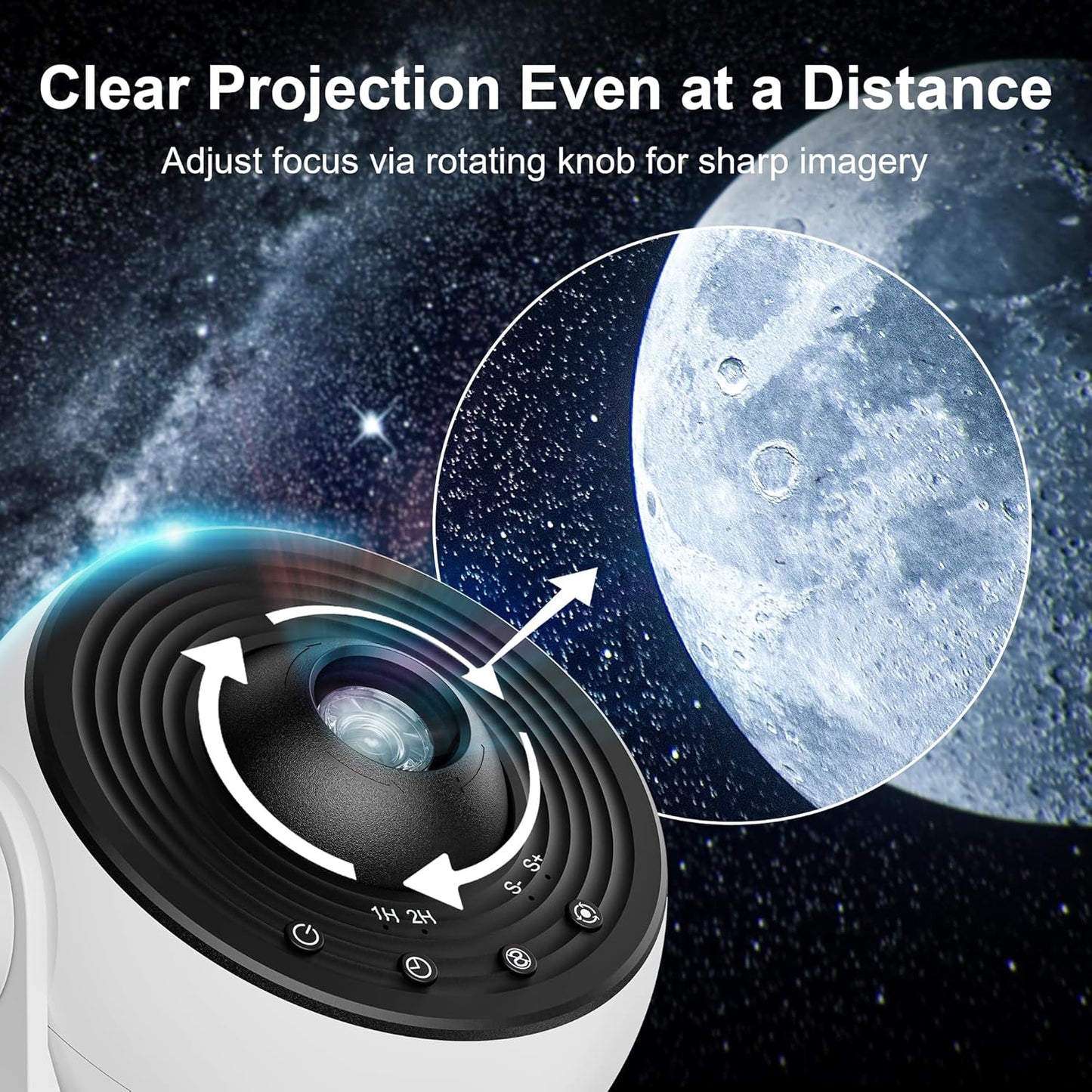 Galaxy Star Projector for Bedroom: 13-in-1 Ceiling Light with Galaxy Lamp, Mood Lighting, Timer, and LED Technology.