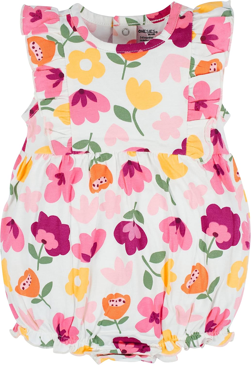 3-Piece Baby Girl's Branded Onesie Set