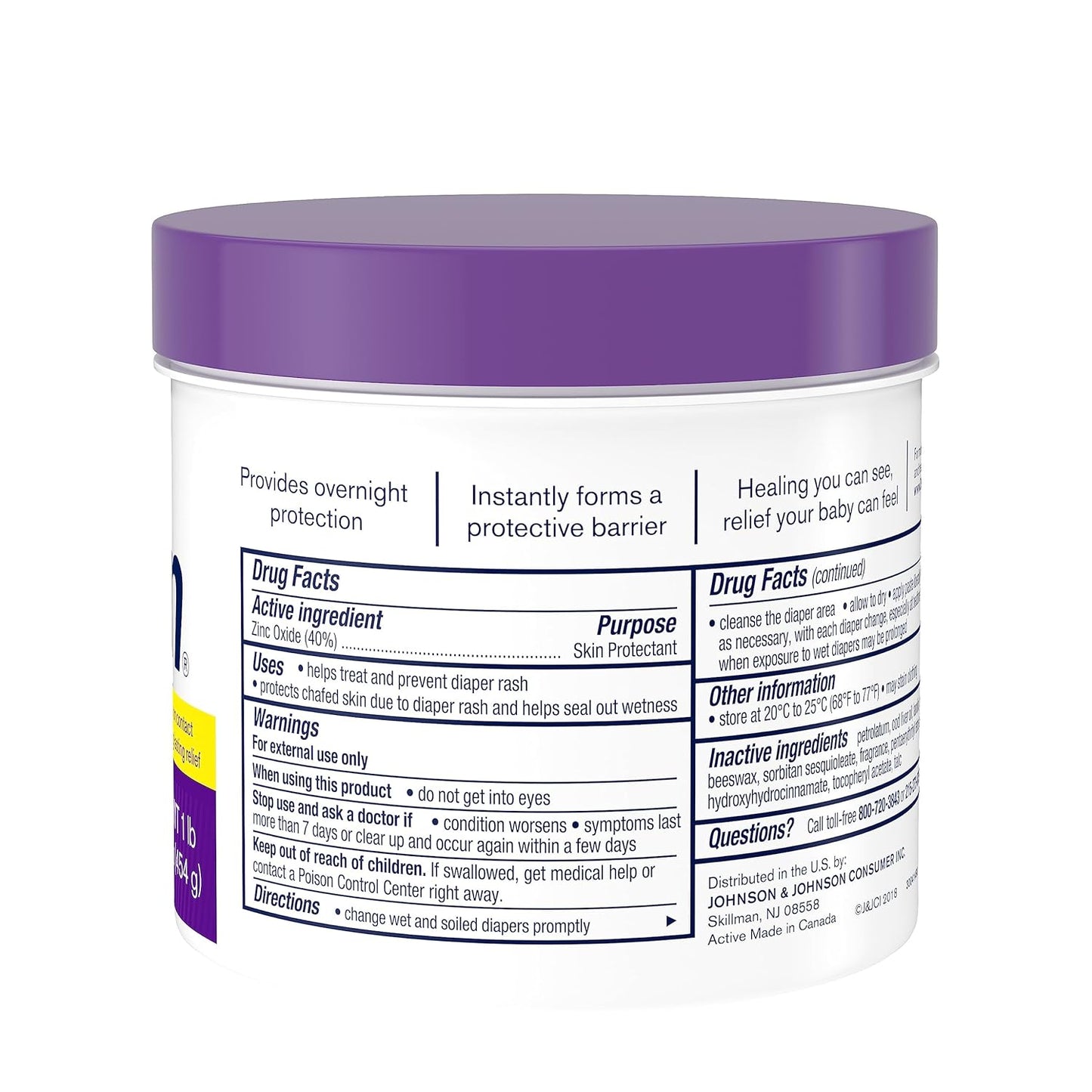 Max Strength Desitin Diaper Rash Cream, Purple, 1 oz (J&J048975) - Trusted Relief for Sensitive Skin