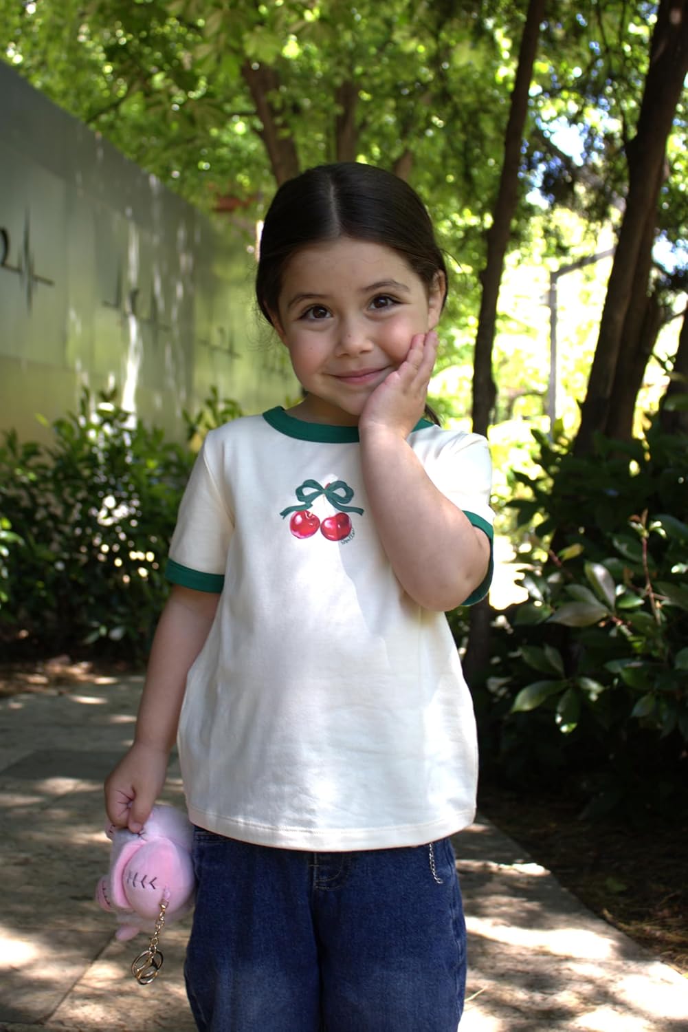 Stelle Girls Graphic Tees Short Sleeve Girls Shirts Cute Tops Crew Neck Casual Basic Summer T-Shirt for Kids Teen 4-15 Years