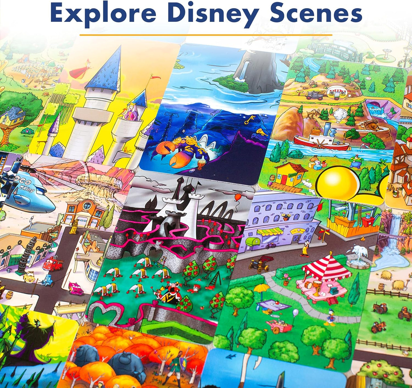 World of Disney Eye Found It! Card Game – Engaging Disney Journey for Skill Development; Perfect Sock Stuffer for Ages 3-5