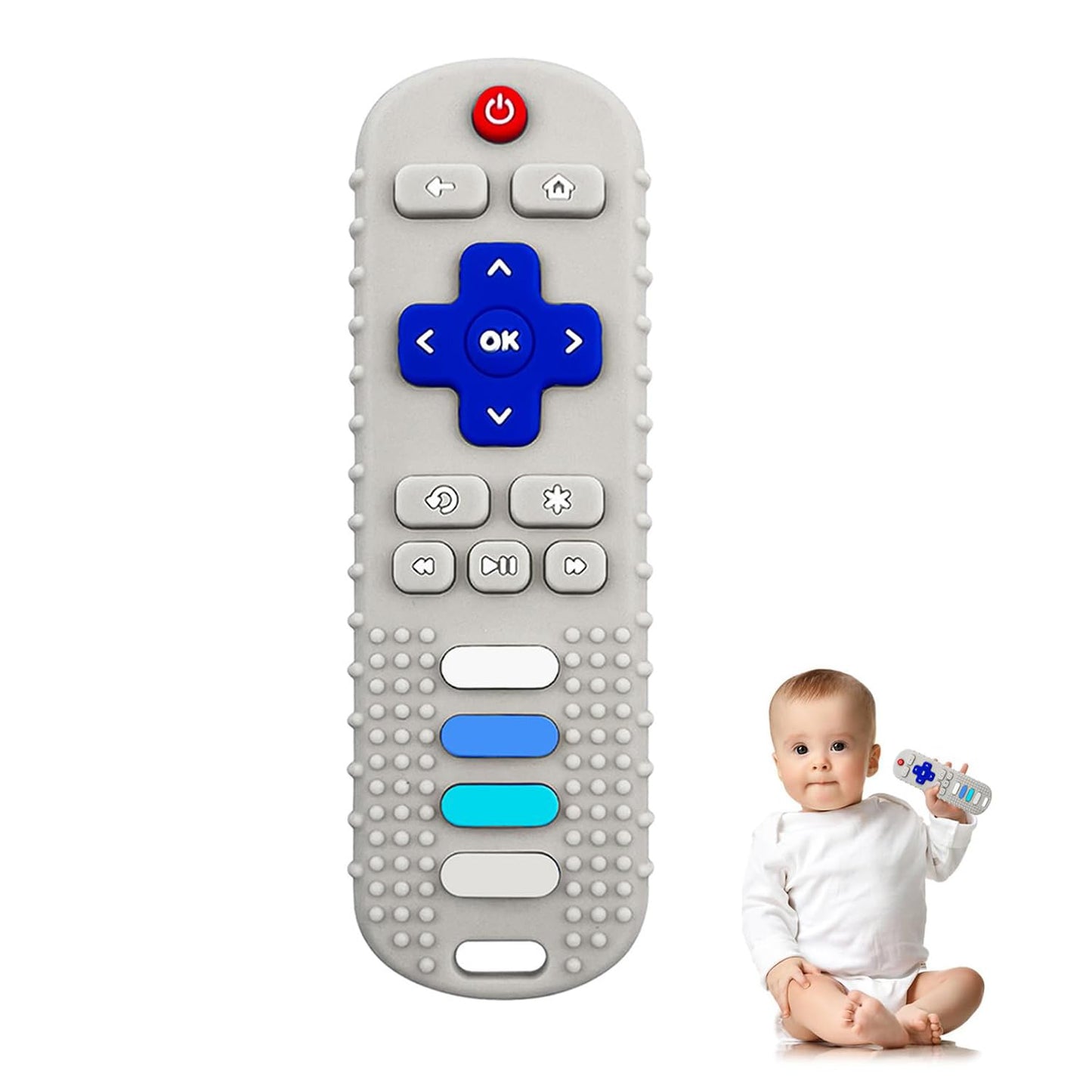 Best Silicone Teething Mitts: Remote-Controlled, Bath-Safe for Babies 3-12 Mos. Essential Toy Kit