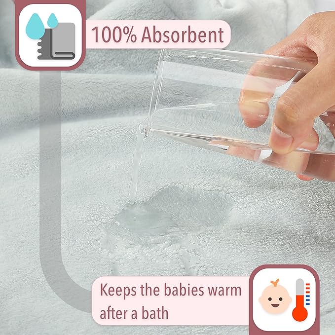 Best Plush Animal Hooded Baby Bathrobe - Hudson Baby Unisex