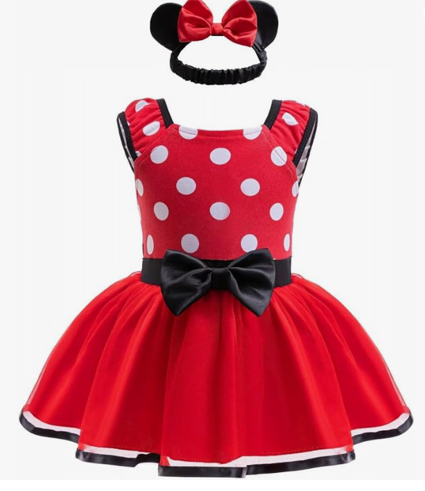 Princess Costumes Bodysuit Outfit for Baby Infant Romper Jumpsuit with Headband