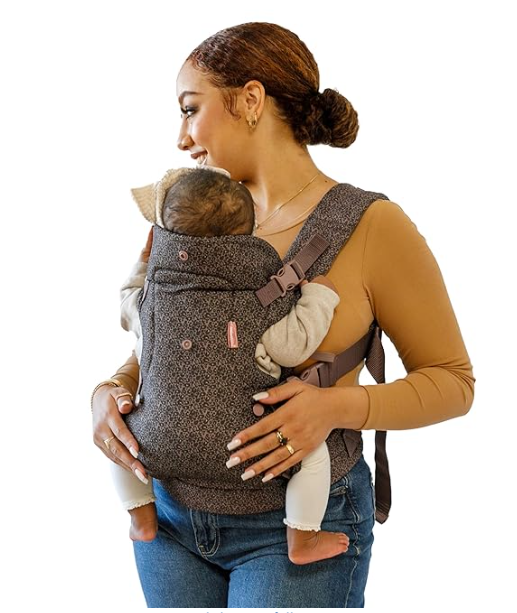 Infantino Flip 4-in-1 Convertible Baby Carrier, Adjustable, Ergonomic Babywearing, Registry Essential, Baby Carrier for Newborn to Toddler, Gray
