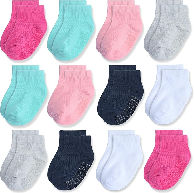 Best-Selling Baby Sock Pack: 20 Unisex Pieces for 0-24 Months - Premium Quality & Size Variety