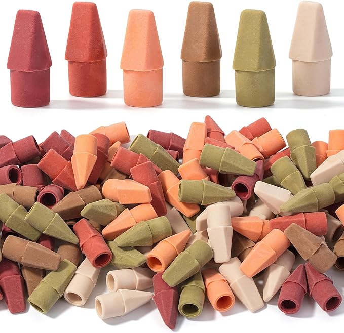 Mr. Pen Erasers for Pencils, 120 Pack, Pencil Top Erasers, Eraser Caps, Cap Tops, Topper Erasers. Ereaser