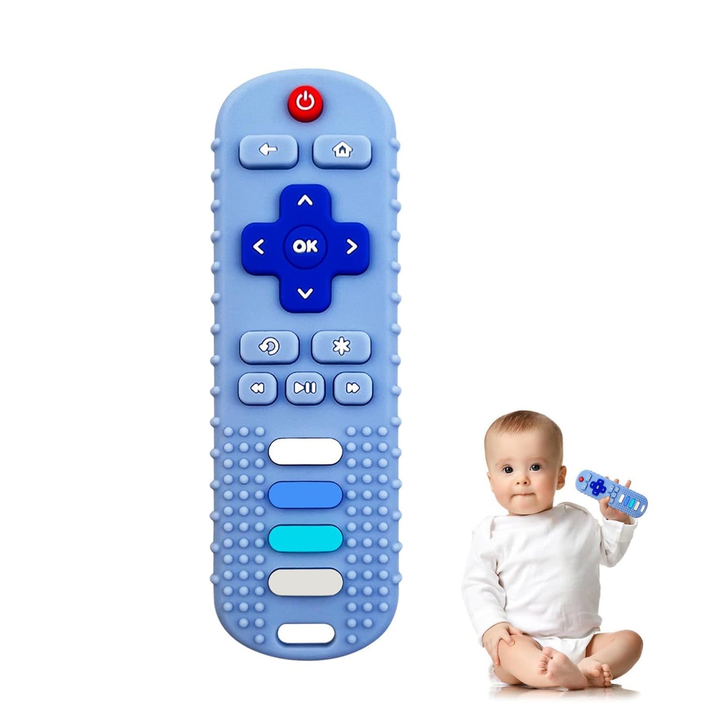 Best Silicone Teething Mitts: Remote-Controlled, Bath-Safe for Babies 3-12 Mos. Essential Toy Kit